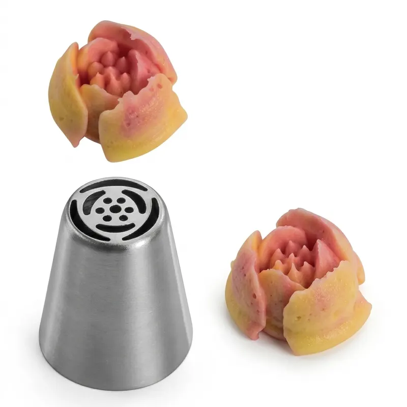 Špička zdobící nerez speciál, průměr 3,7 cm, výška 4,2 cm