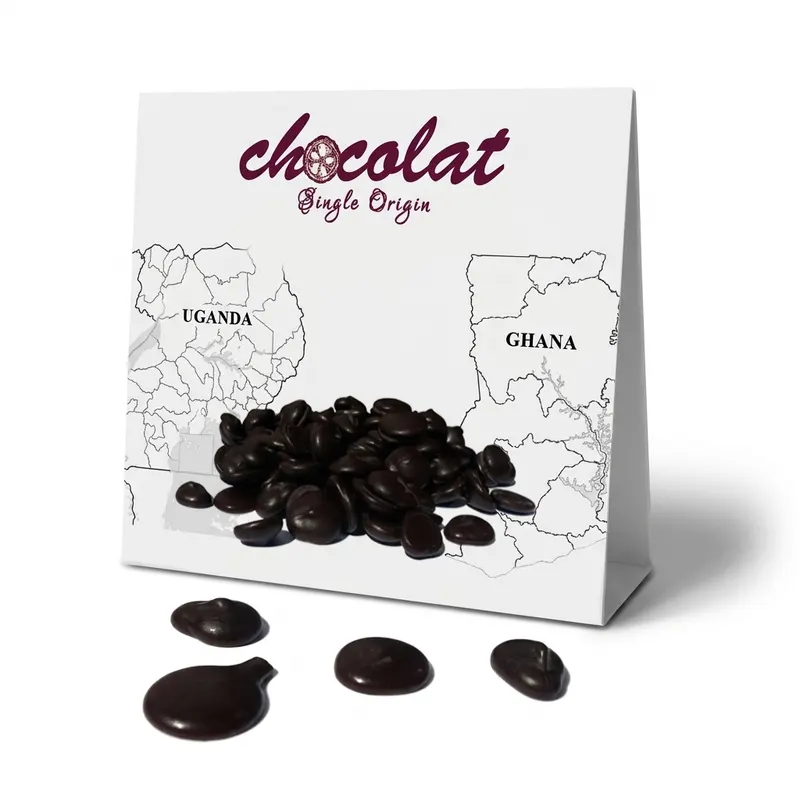 Hořká čokoláda 80% Blend Africa v peckách 1 kg