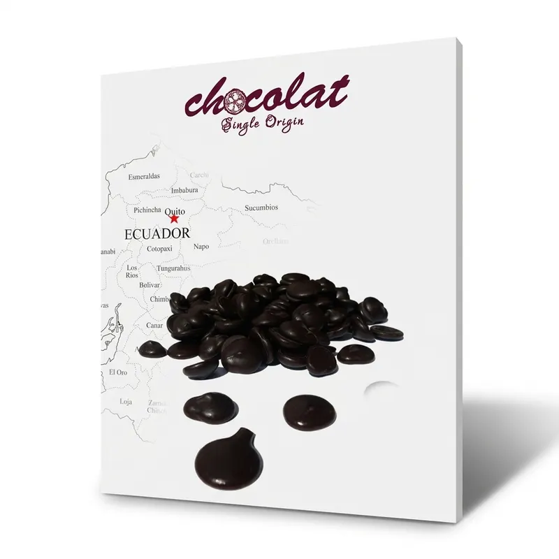 Kakaová hmota Ecuador 100% v peckách 1 kg