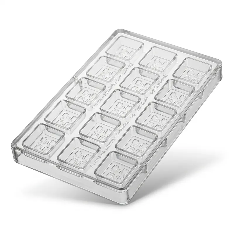 Forma na pralinky Cinturino 9 g, 3x8 dutin, polykarbonát
