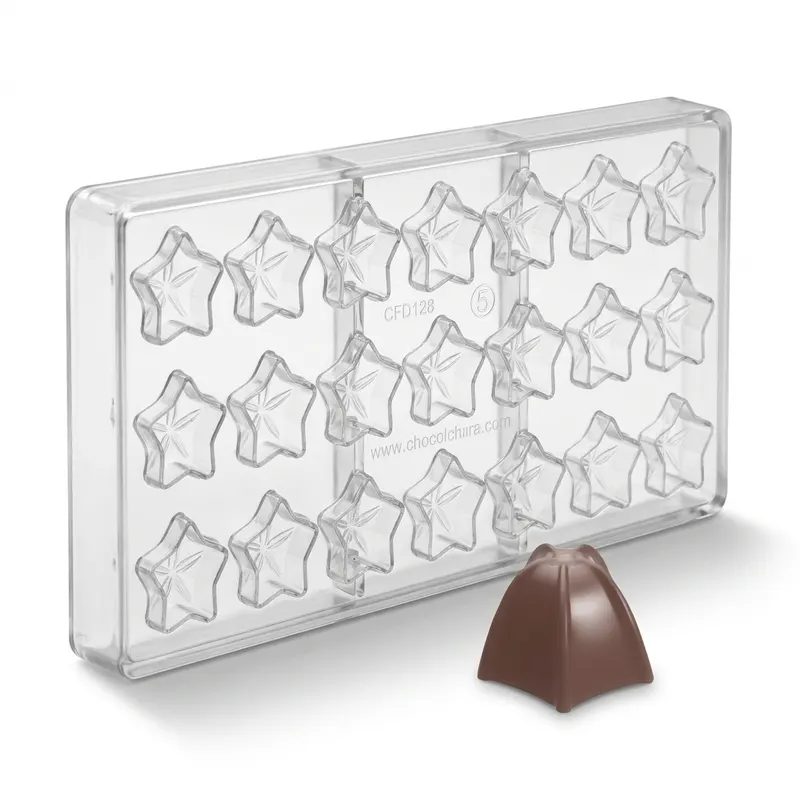 Forma na pralinky kupole 7,5 g, 3x7 dutin, polykarbonát
