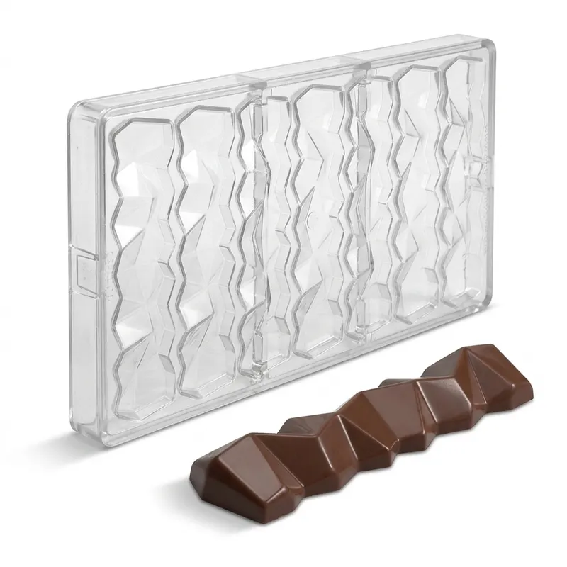 Forma na pralinky snack geometric 32 g, 1x7 dutin