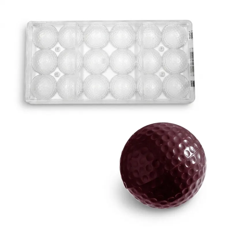 Forma na pralinky polykarbonátová golfový míček 2x20 g