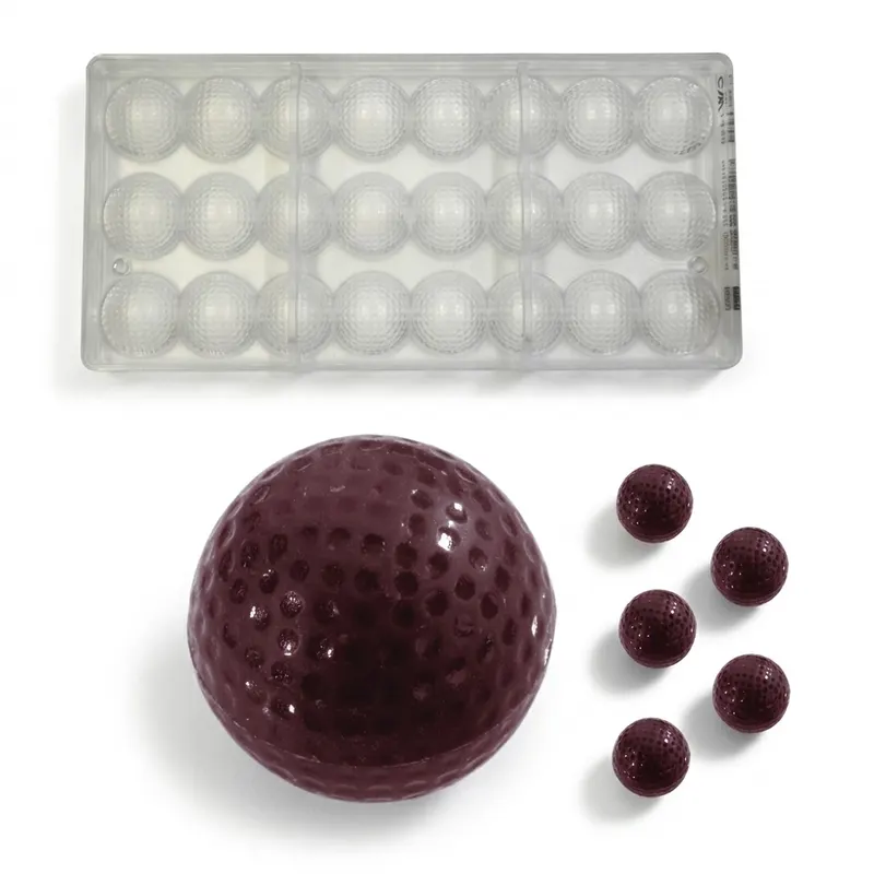 Forma na pralinky polykarbonátová golfový míček 8,5 g