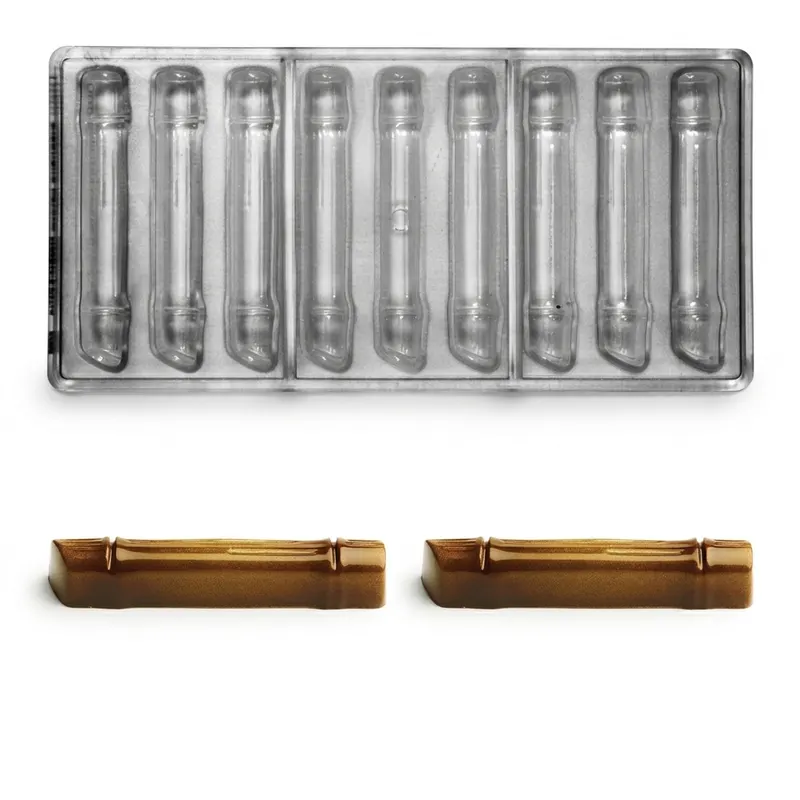 Forma na pralinky polykarbonátová bambus 32,5 g, 1x9 tvarů