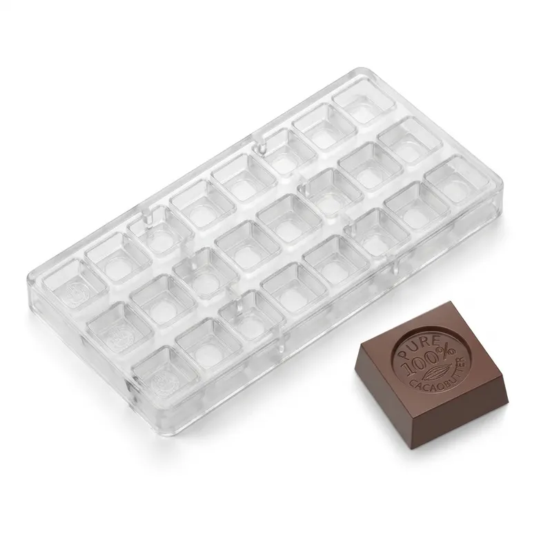 Forma na pralinky polykarbonátová 8 g, 3x8 tvarů