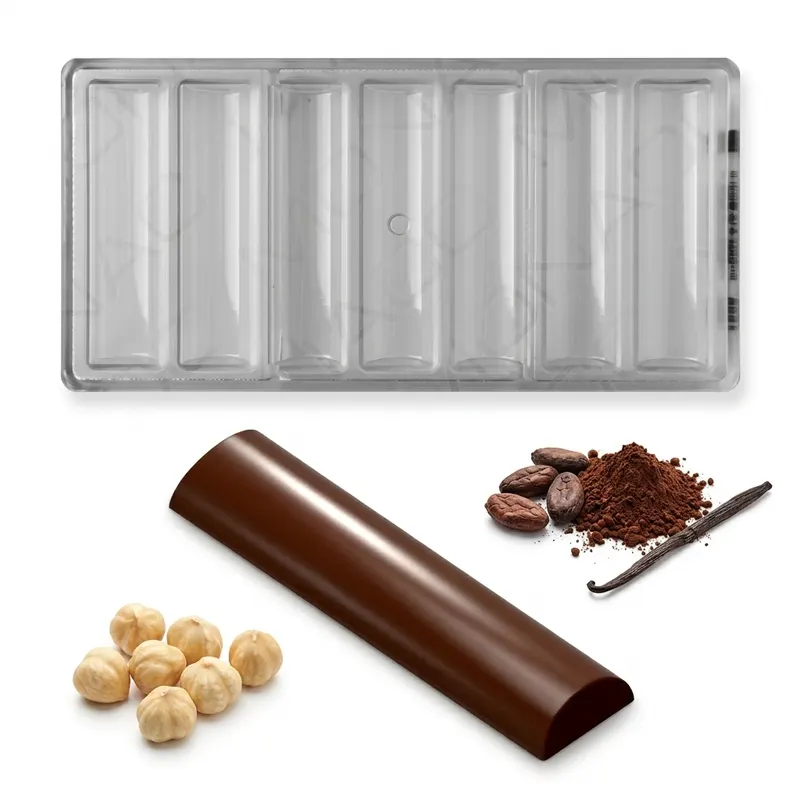 Forma na pralinky polykarbonátová tyčinka 31,5 g, 1x7 tvarů
