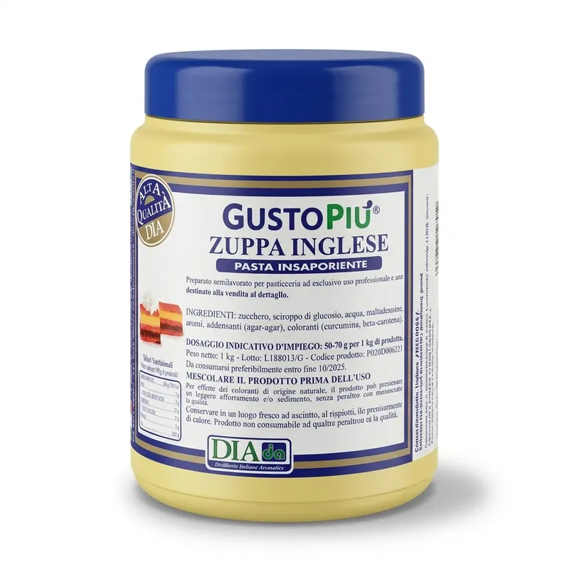 Ochucovací pasta anglický punč GustoPiú 1 kg