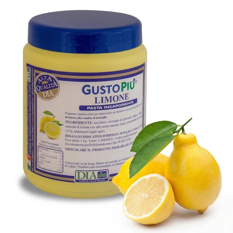 Ochucovací pasta citron GustoPiú 1 kg