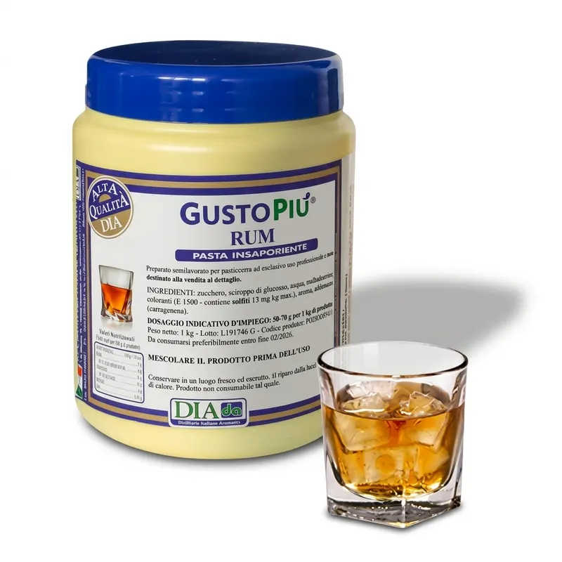 Ochucovací pasta rum GustoPiú 1 kg