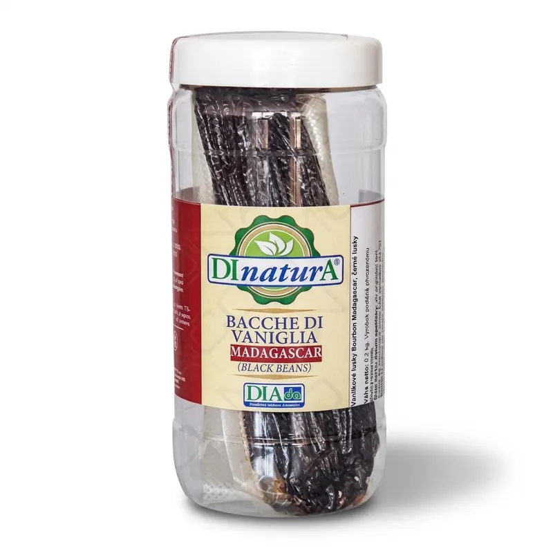 Vanilkové lusky Bourbon Madagascar, 200 g