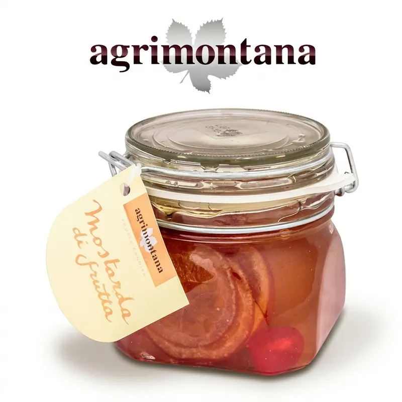 Mostarda di frutta, ovocný mix v sirupu 650 g