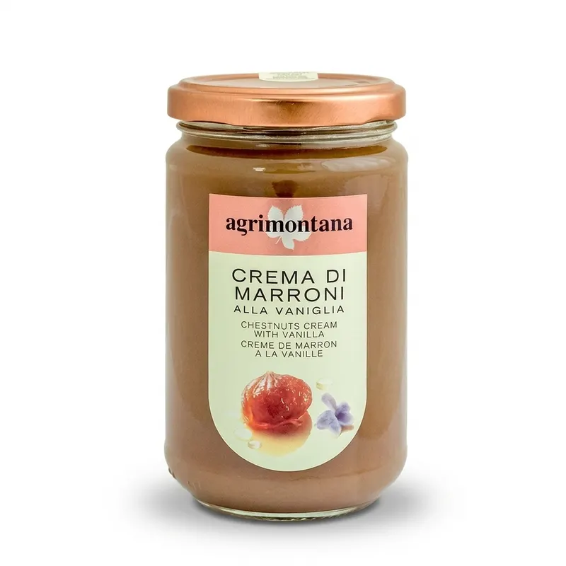Kaštanový krém hladký s vanilkou Bourbon 350 g