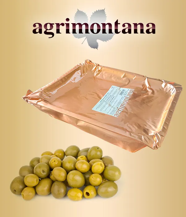 Kandované zelené olivy vypeckované 2 kg