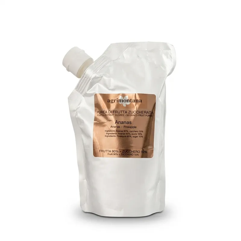 Ovocné pyré ananas 90 % 1 kg