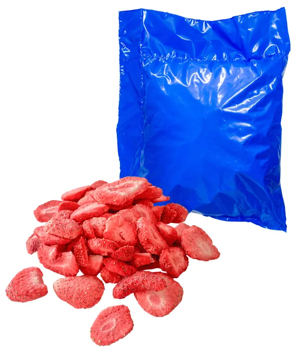 Jahody sušené mrazem, plátky, 1 kg