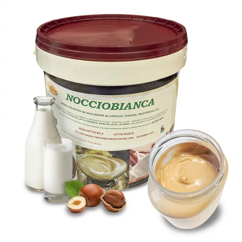 Nugátový krém Nocciobianca mléčný světlý 6 kg