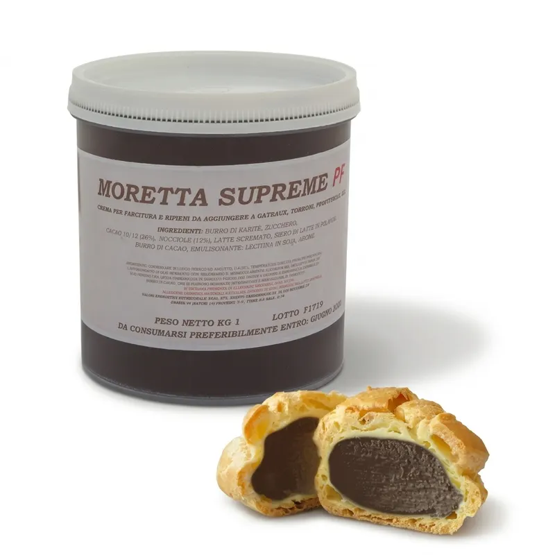 Kakaový krém s lískovými oříšky Moretta Supreme 1 kg