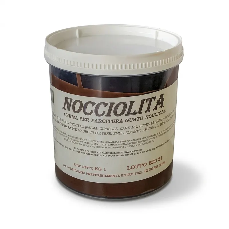 Krém s kakaem a lískovými ořechy Nocciolita, Dulcistar 1 kg