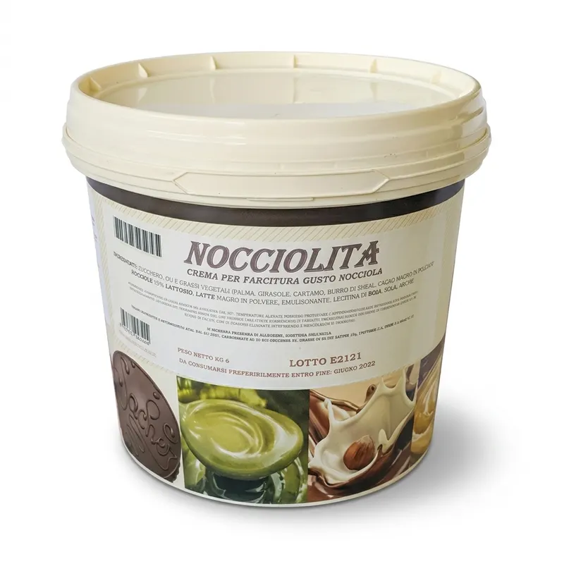 Krém s kakaem a lískovými ořechy Nocciolita, Dulcistar 6 kg