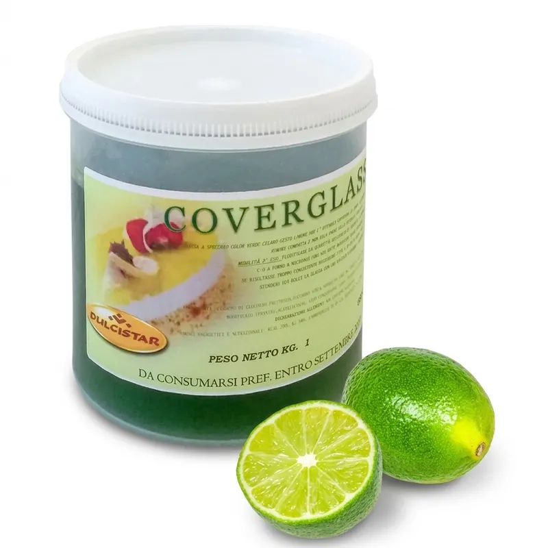 Potahovací lesklý gel Cover Glass limetkový 1 kg