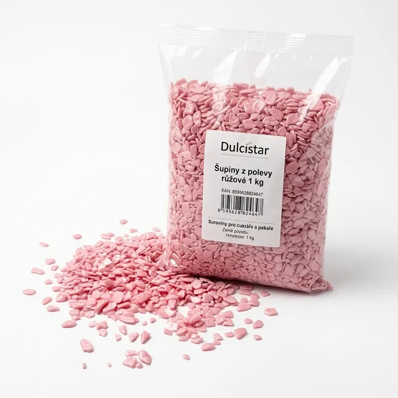 Šupiny z polevy růžové 1 kg