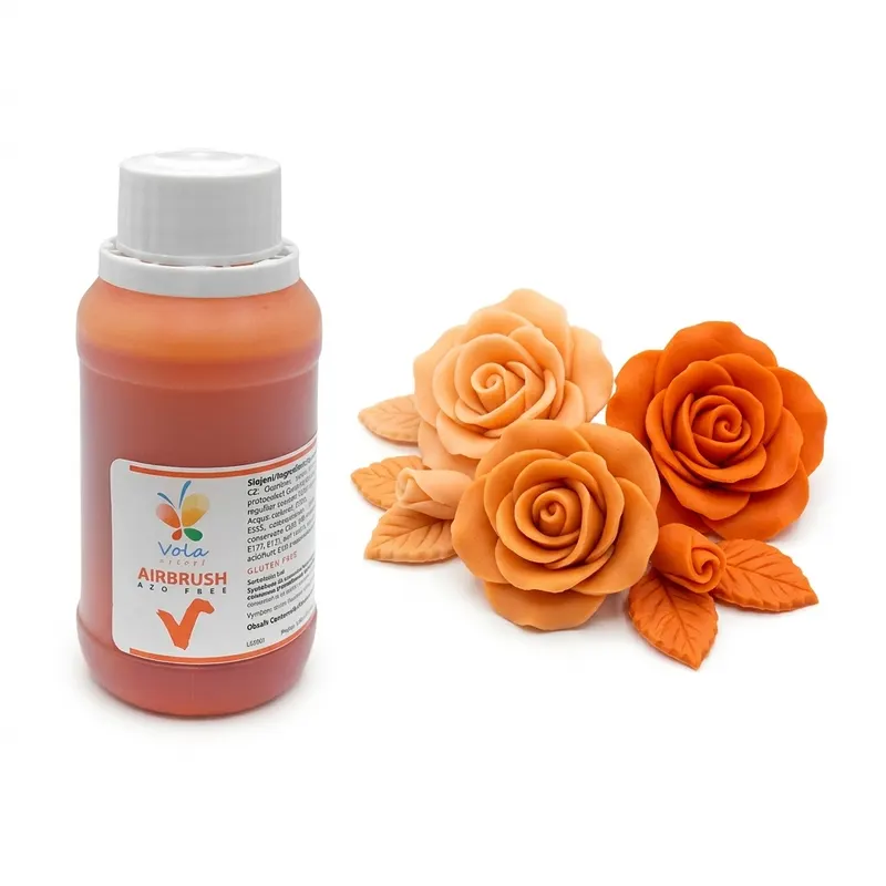 Airbrush barva tekutá oranžová 100 ml