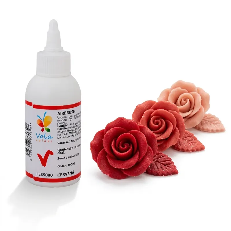 Airbrush barva tekutá červená 100 ml