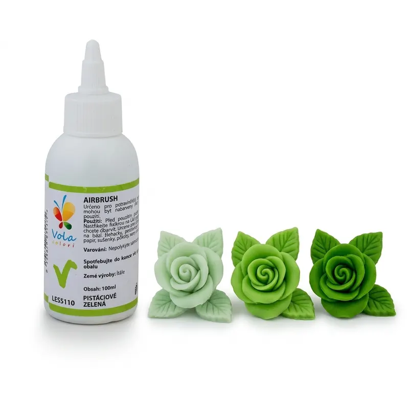 Airbrush barva tekutá pistáciově zelená 100 ml