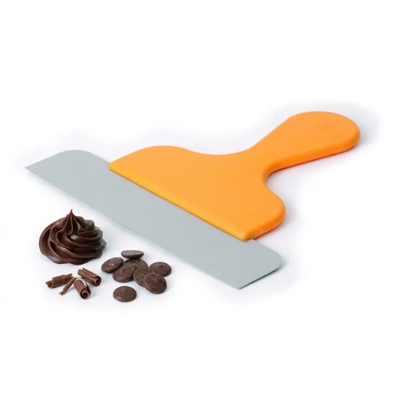 Cukrářská špachtle nerez na stírání čokolády 20 cm