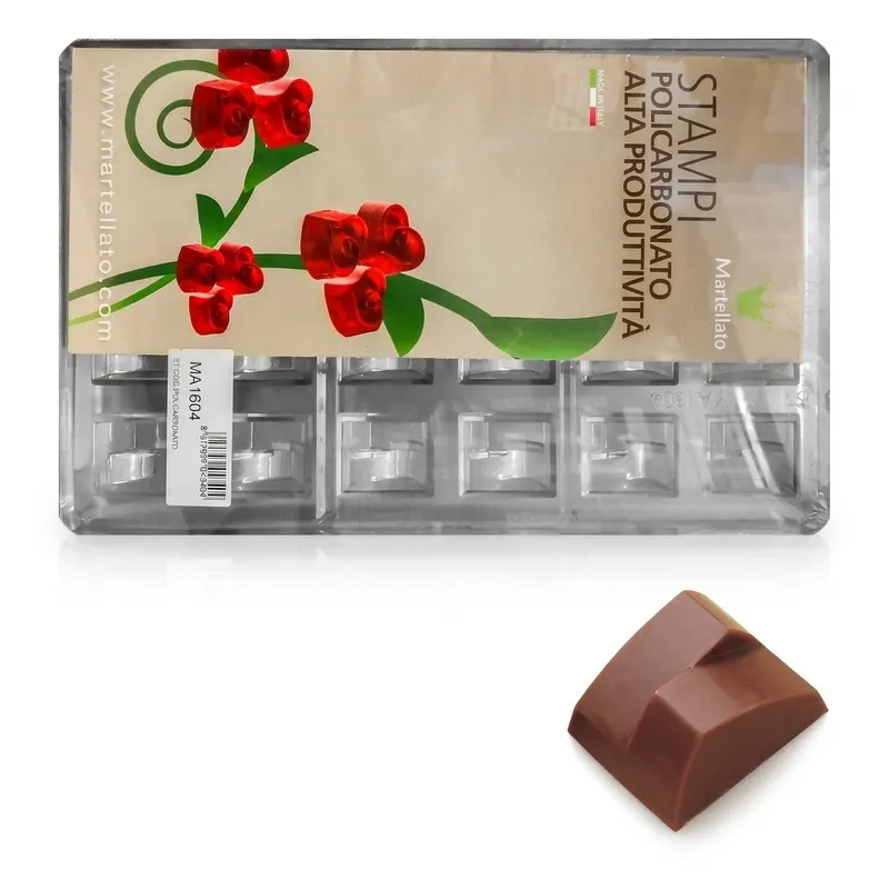 Forma na pralinky dvojtrojúhelník 9 g, 3x8 tvarů