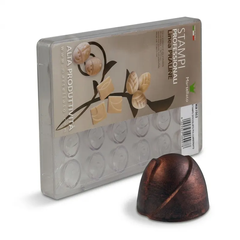 Forma na pralinky homole 7 g, 30 dutin, polykarbonát