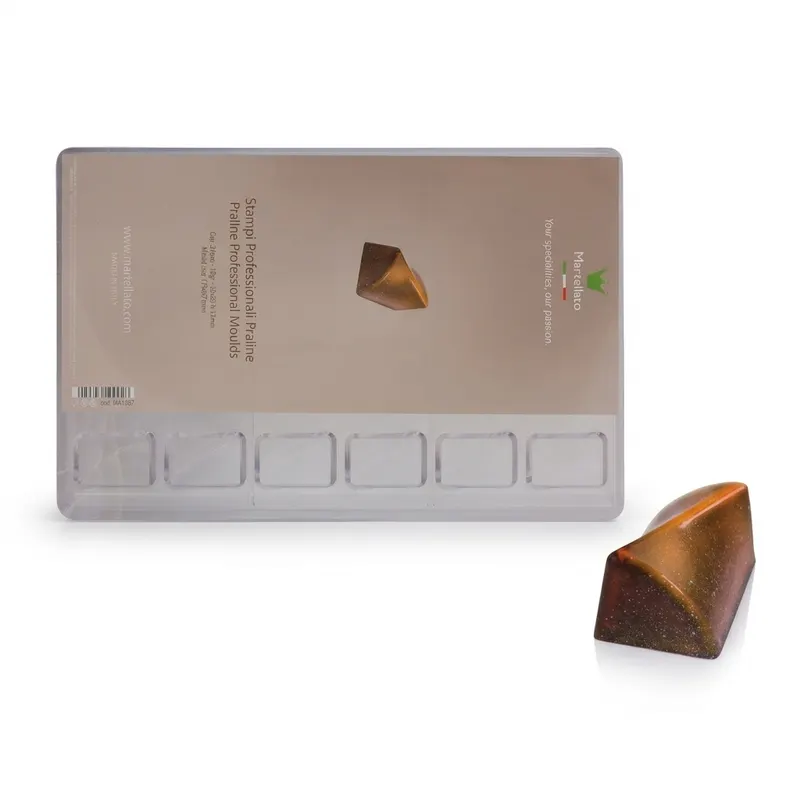 Forma na pralinky polykarbonátová 10 g, 6x4 tvary