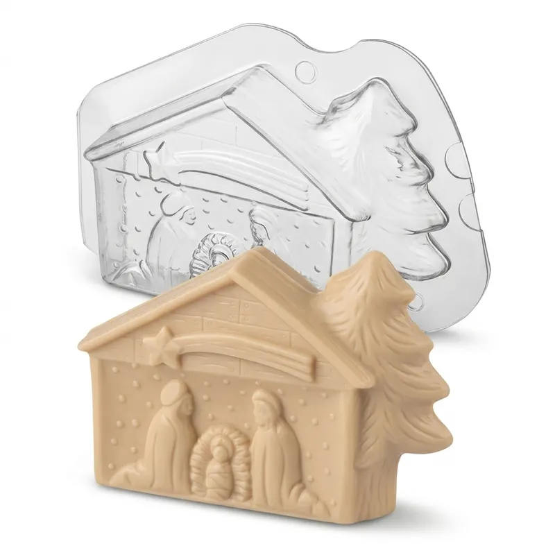 3D forma na čokoládu betlém, 1 pár