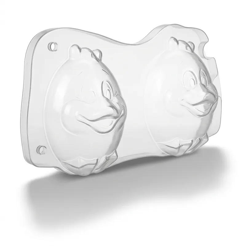 3D forma na čokoládu velikonoční káčátko, 1 pár forem