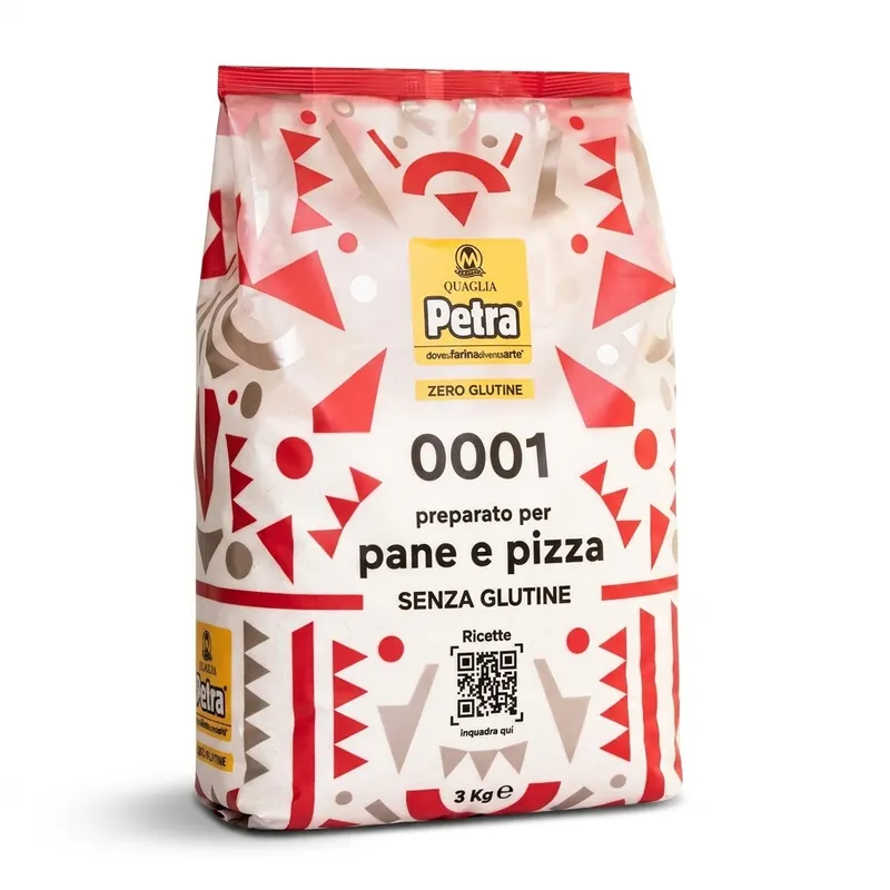 Bezlepková směs na chléb a pizzu Zero Glutine 3 kg