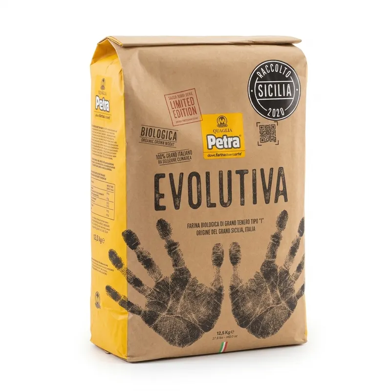 Mouka pšeničná BIO typ 1 Evolutiva Petra 12,5 kg