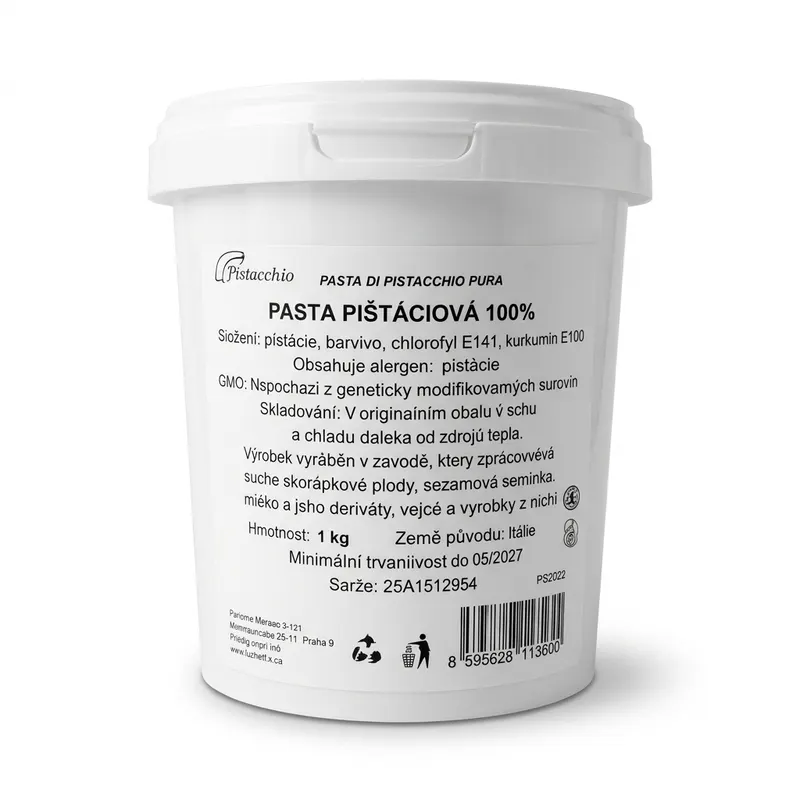 Pistáciová pasta 99,5% 1 kg