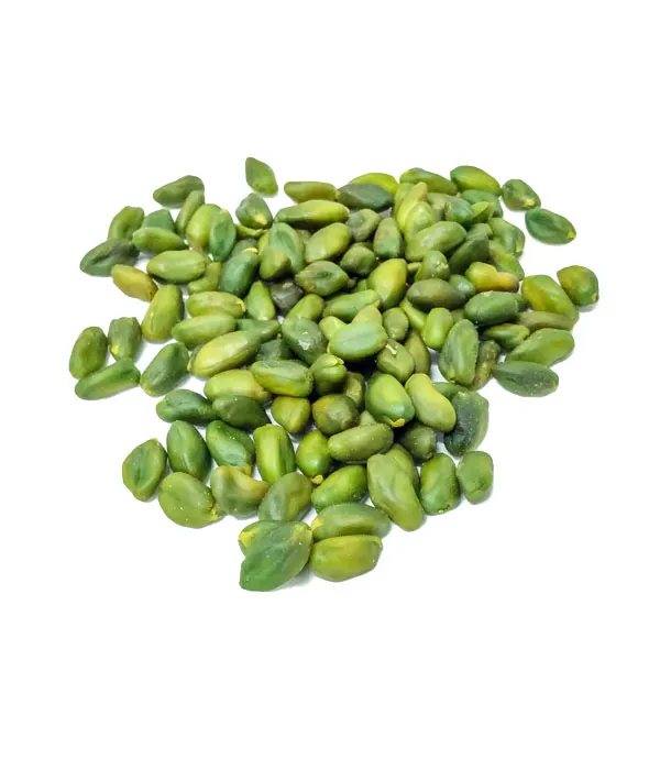 Pistáciové oříšky blanšírované, celé zelené, 1 kg