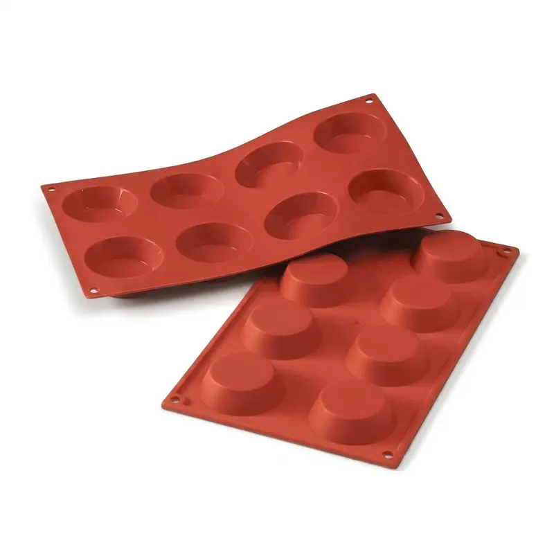 Silikonová forma na tartaletky 8 ks, průměr 6 cm