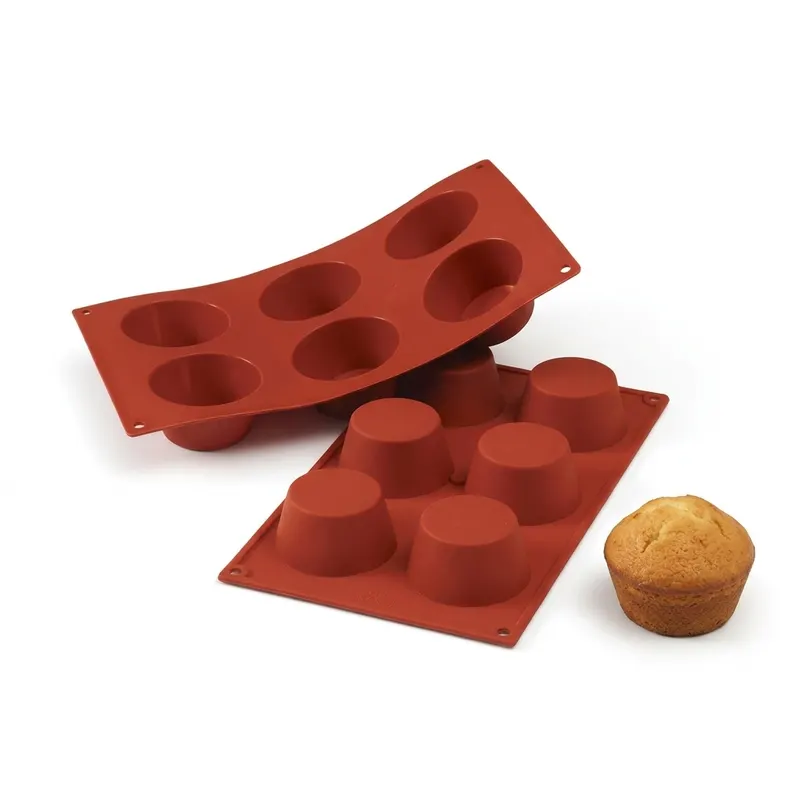 Silikonová forma Muffin střední, 6 ks, průměr 6,9 cm