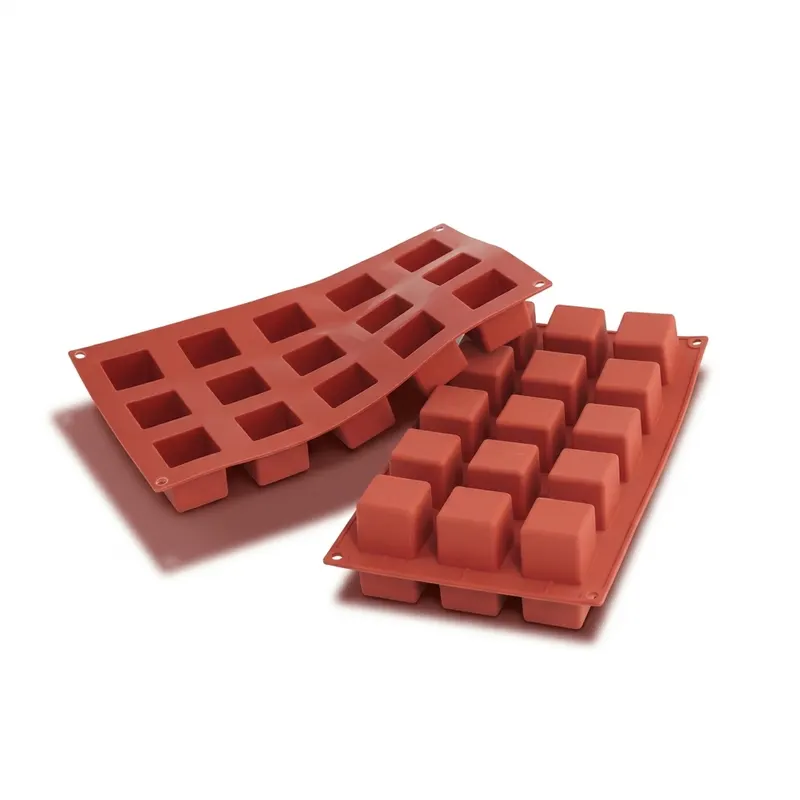 Silikonová forma na kostky 15 ks, 3,5 x 3,5 cm