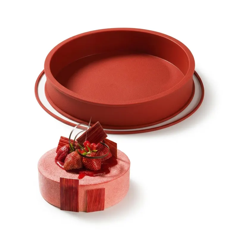 Silikonová dortová forma kulatá, průměr 28 cm, výška 4,7 cm