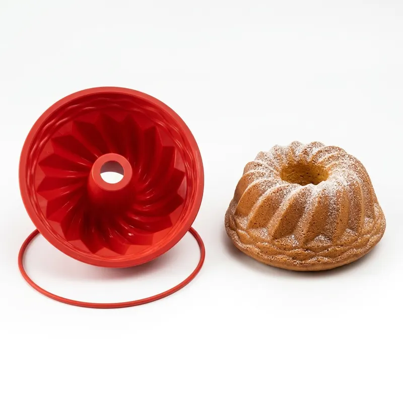 Silikonová forma na bábovku, průměr 22 cm, výška 11 cm