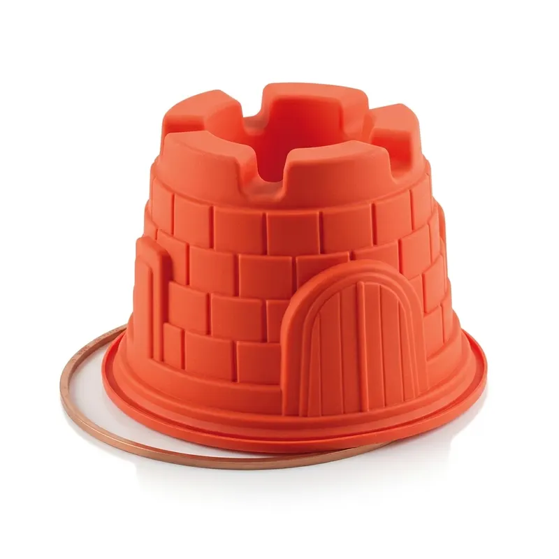 Silikonová forma na bábovku hrad, průměr 20 cm, výška 14 cm
