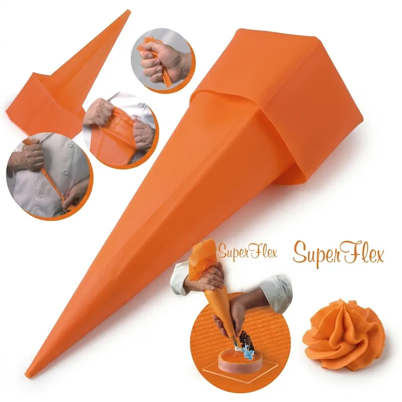 Trezírovací sáček silikonový oranžový 50 cm