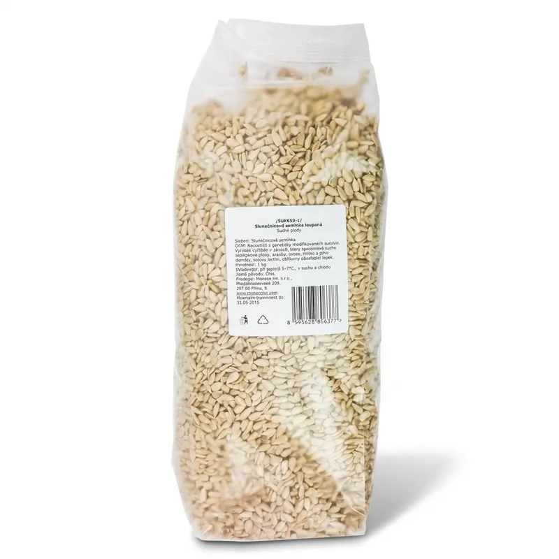Slunečnicová semínka loupaná 1 kg