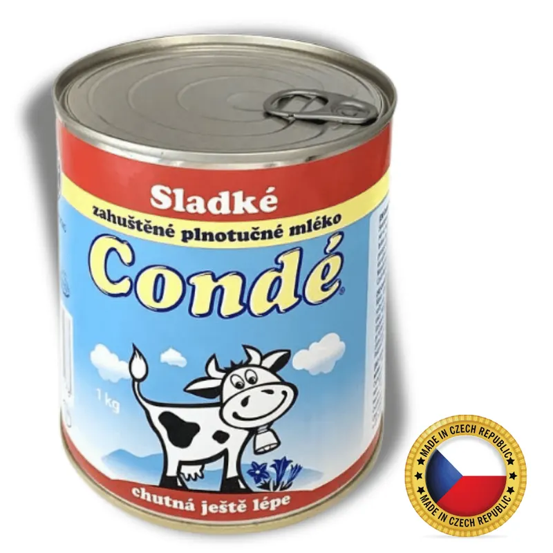 Kondenzované mléko slazené 1 kg