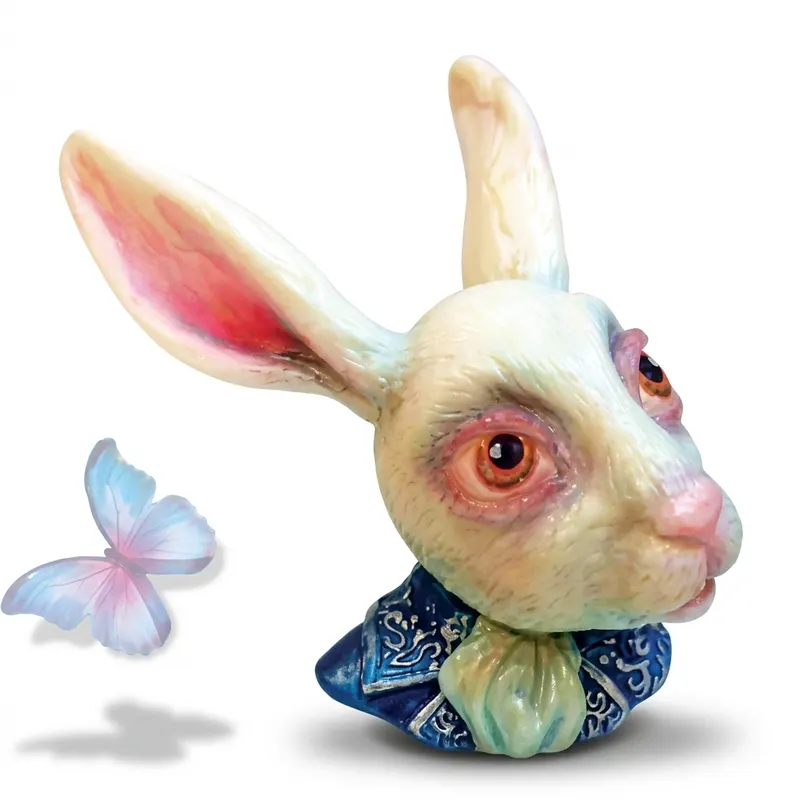 Silikonová forma králík, 3 x 2,5 cm