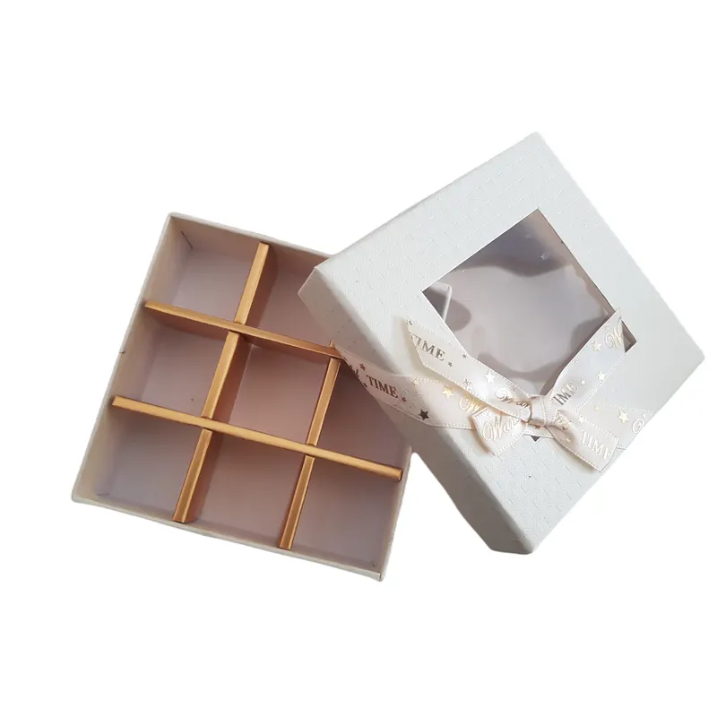 Krabička na pralinky 12x12x4 cm, 5 ks